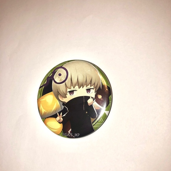 Jujutsu Kaisen Toge Inumaki button pin badge - Picture 1 of 1